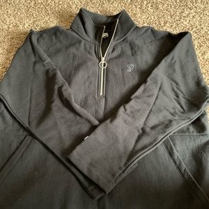 NWOT PINK premium college quarter zip